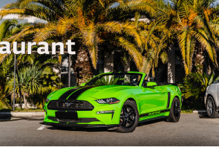Ford Mustang (зеленый)
